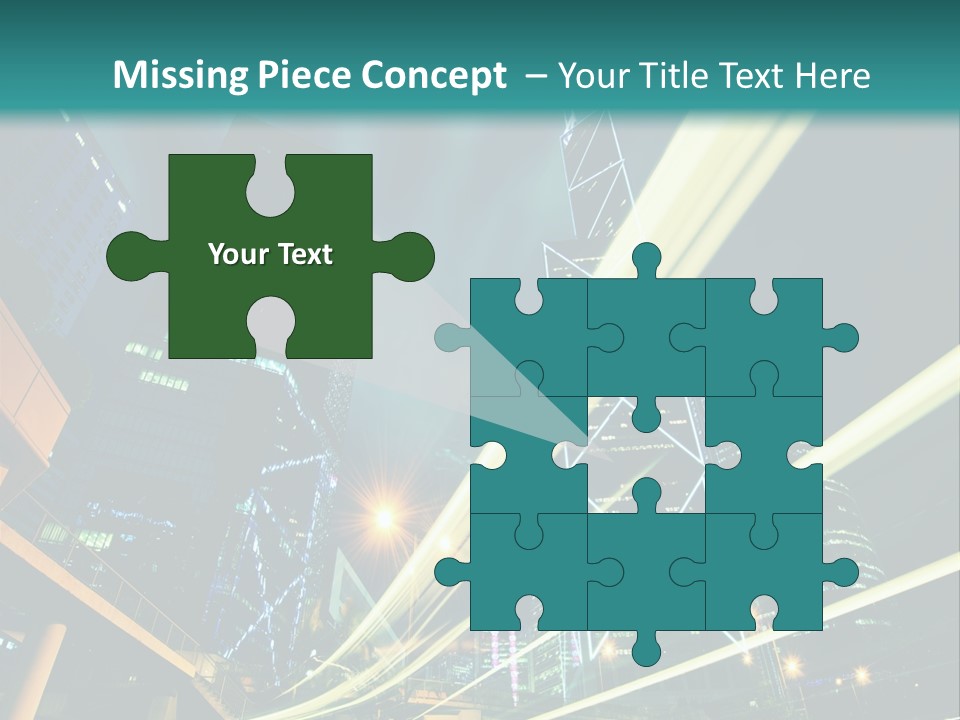 Hong Urban Line PowerPoint Template