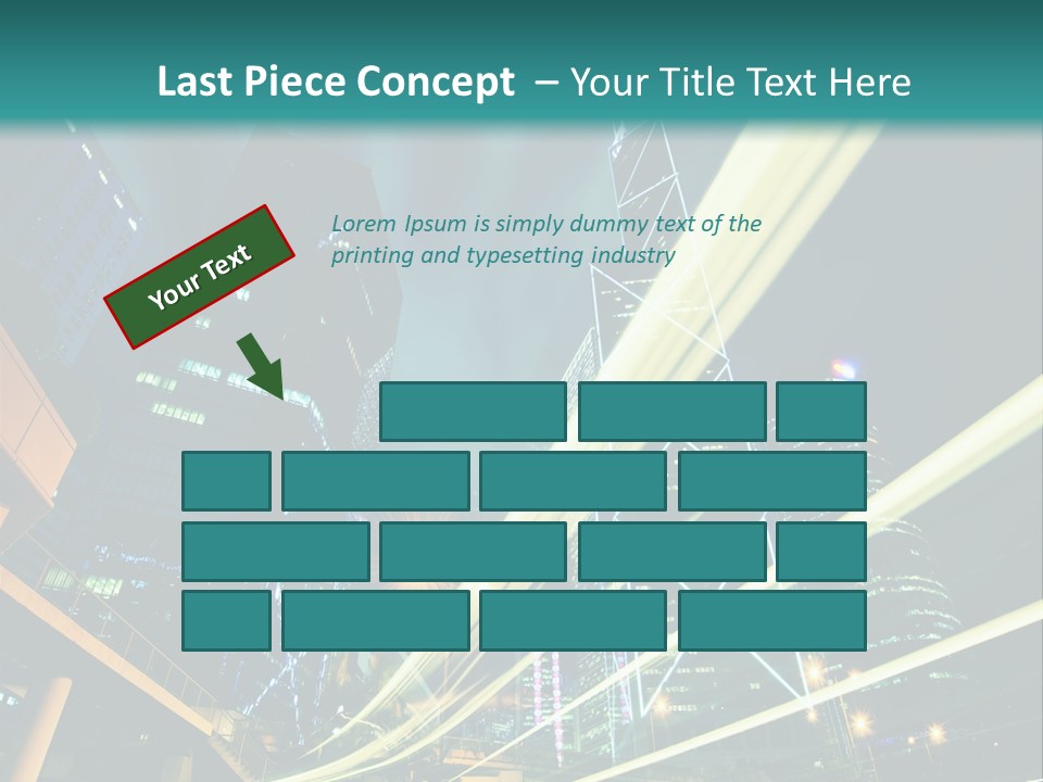 Hong Urban Line PowerPoint Template