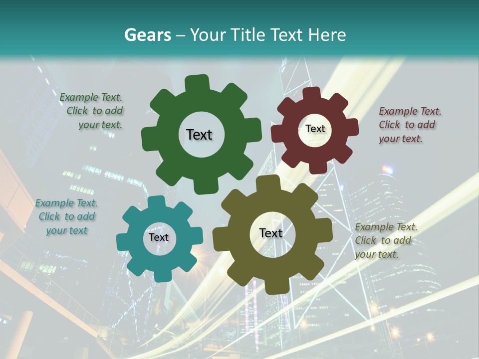 Hong Urban Line PowerPoint Template