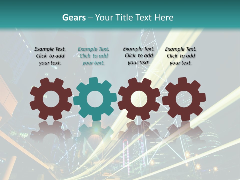 Hong Urban Line PowerPoint Template