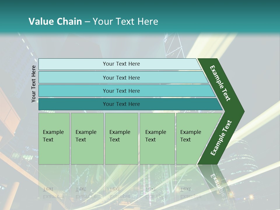 Hong Urban Line PowerPoint Template