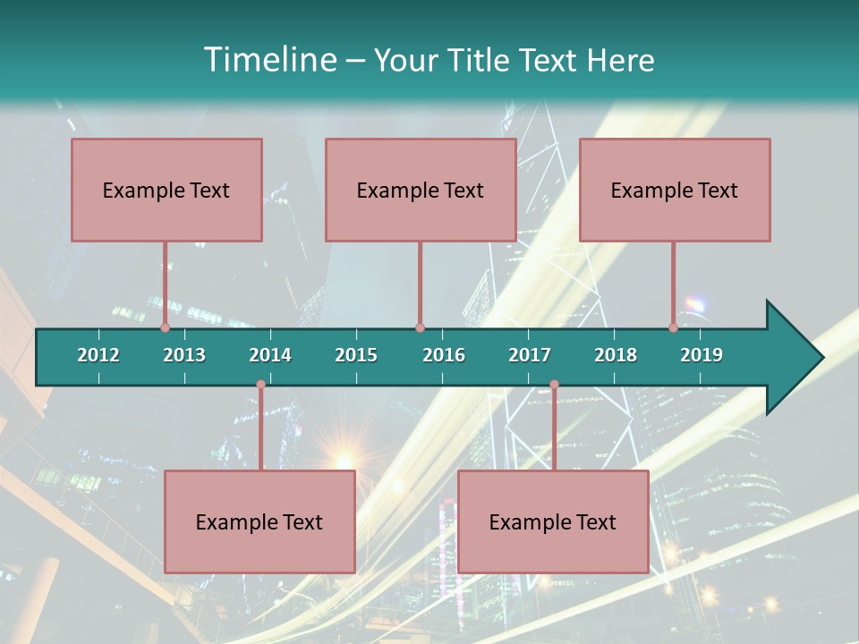 Hong Urban Line PowerPoint Template