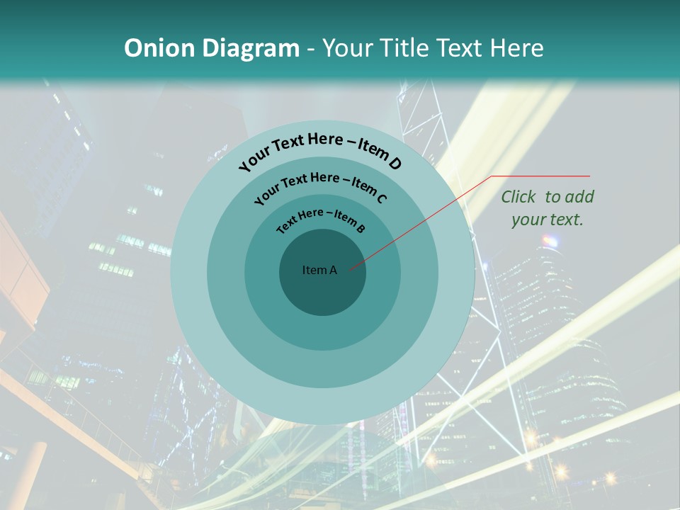 Hong Urban Line PowerPoint Template
