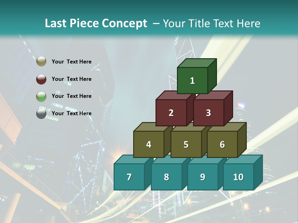 Hong Urban Line PowerPoint Template