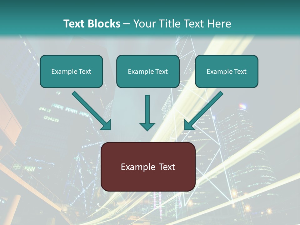 Hong Urban Line PowerPoint Template