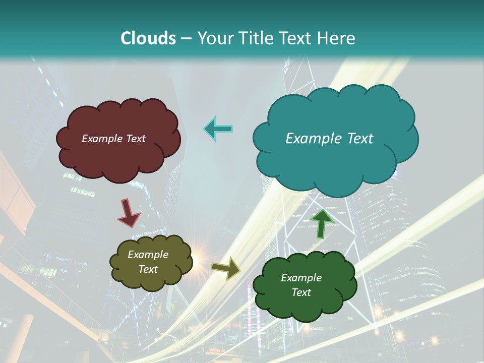 Hong Urban Line PowerPoint Template
