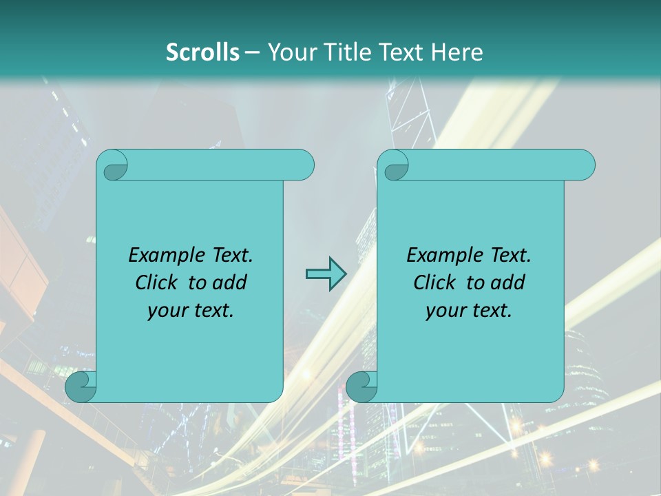Hong Urban Line PowerPoint Template