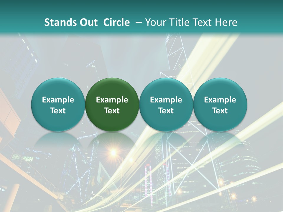 Hong Urban Line PowerPoint Template