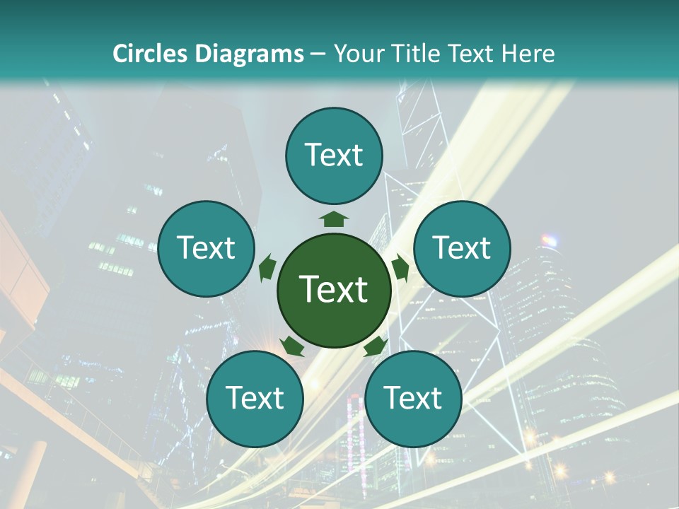 Hong Urban Line PowerPoint Template