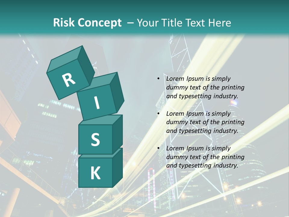 Hong Urban Line PowerPoint Template