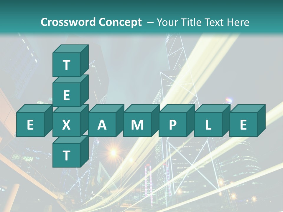 Hong Urban Line PowerPoint Template