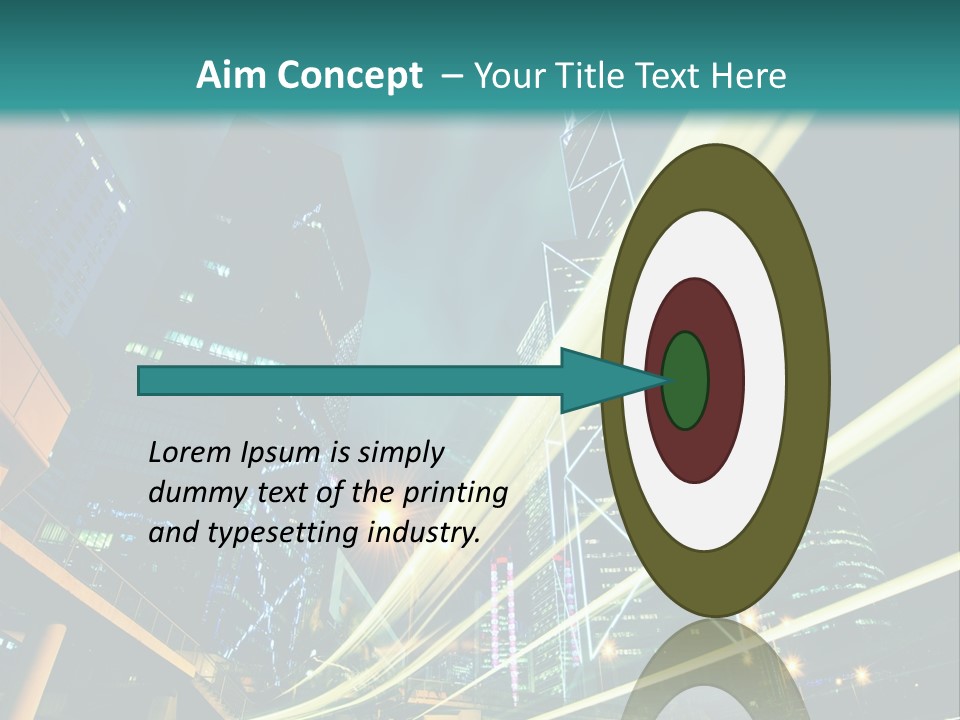 Hong Urban Line PowerPoint Template