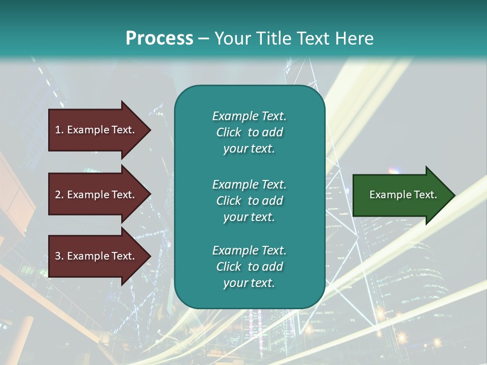 Hong Urban Line PowerPoint Template