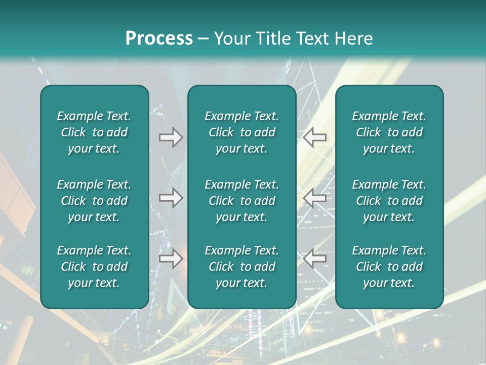 Hong Urban Line PowerPoint Template