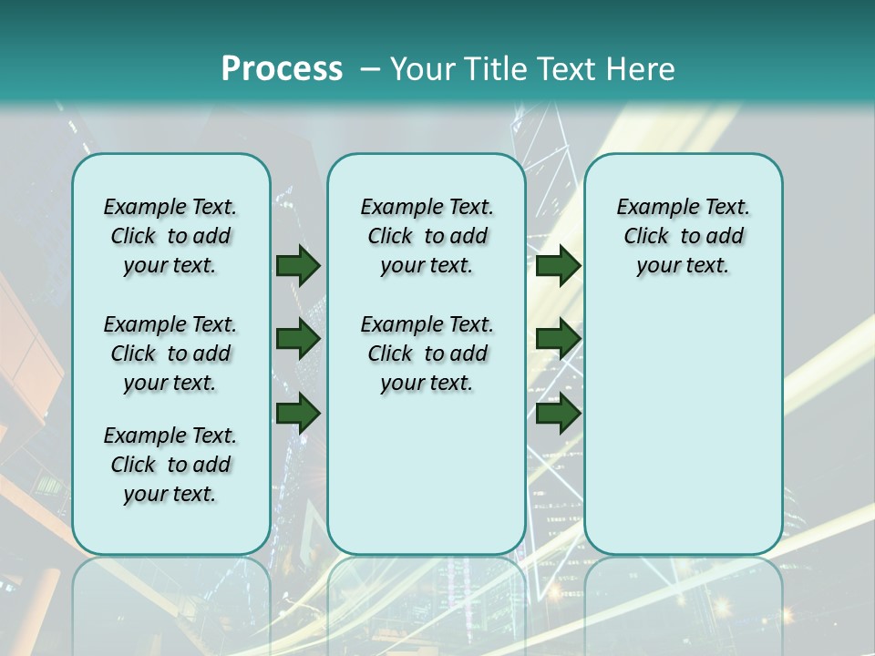Hong Urban Line PowerPoint Template
