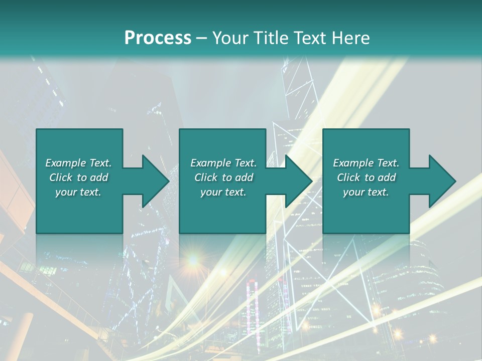 Hong Urban Line PowerPoint Template