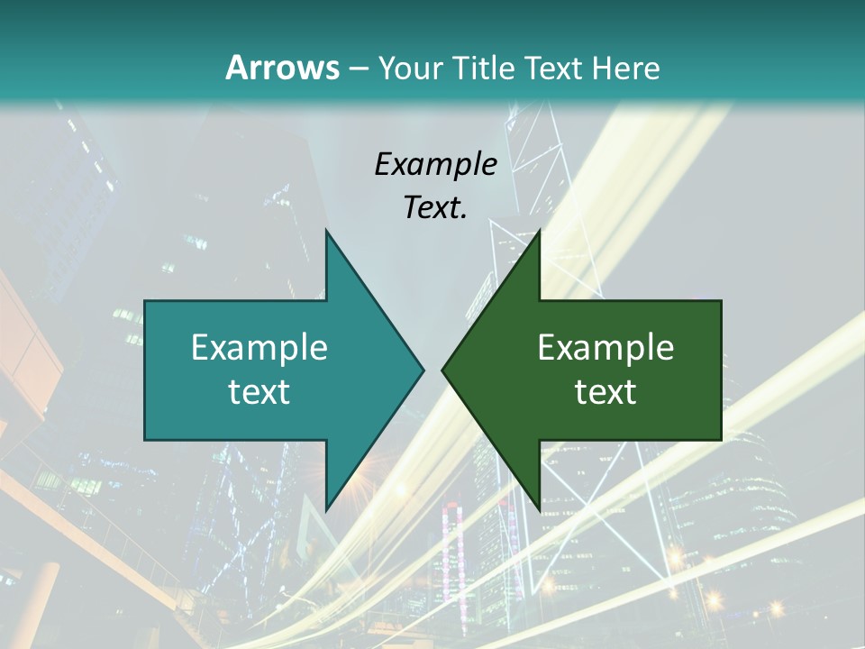Hong Urban Line PowerPoint Template