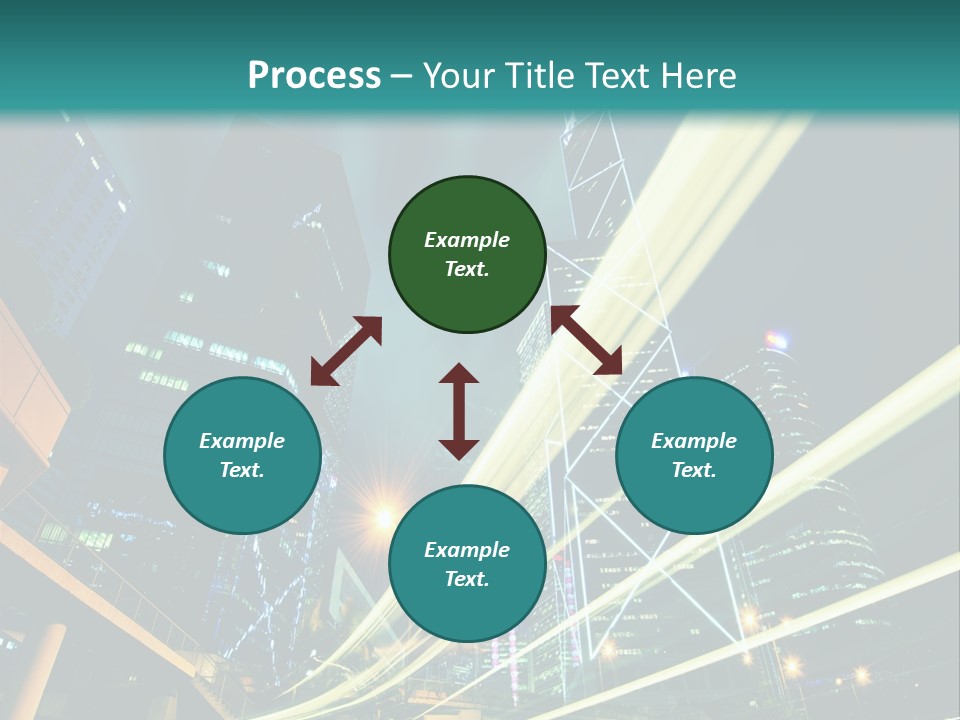 Hong Urban Line PowerPoint Template