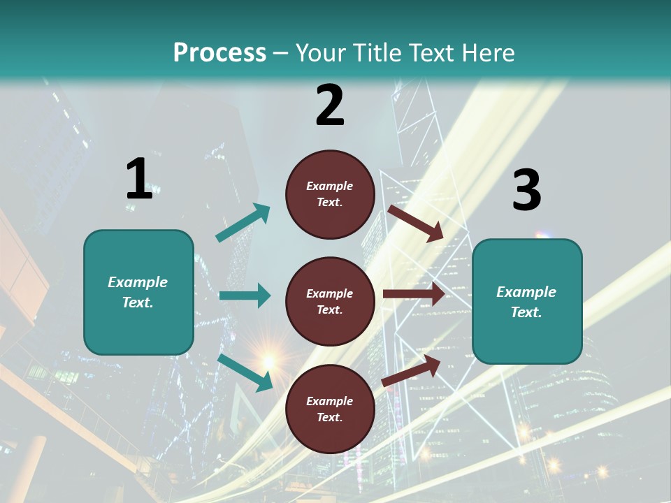 Hong Urban Line PowerPoint Template
