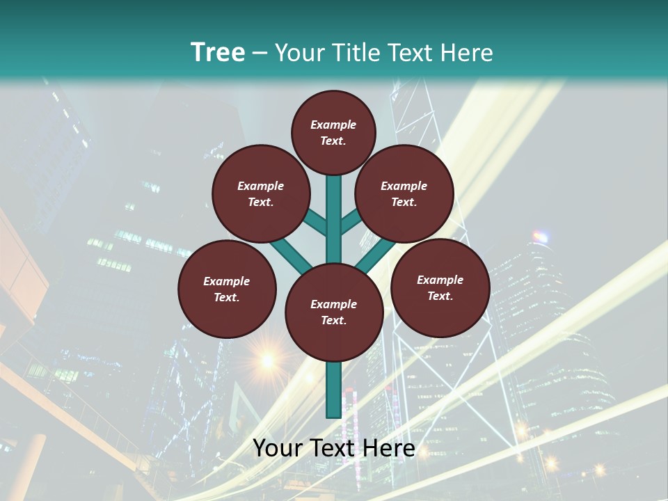 Hong Urban Line PowerPoint Template