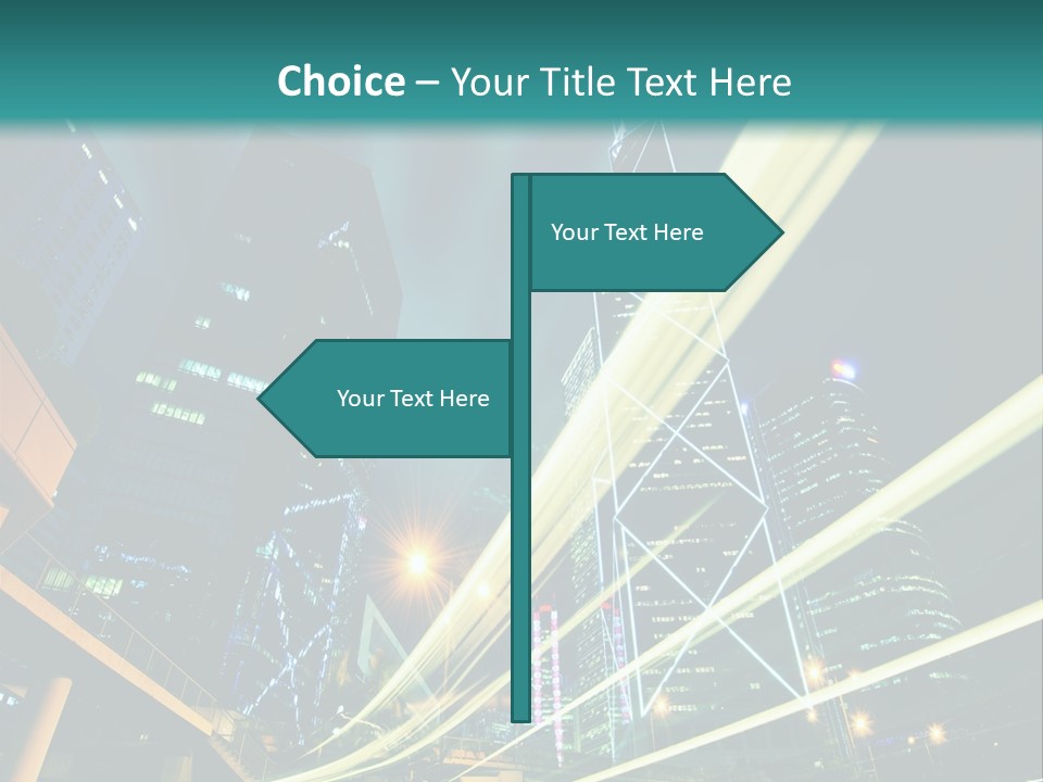 Hong Urban Line PowerPoint Template