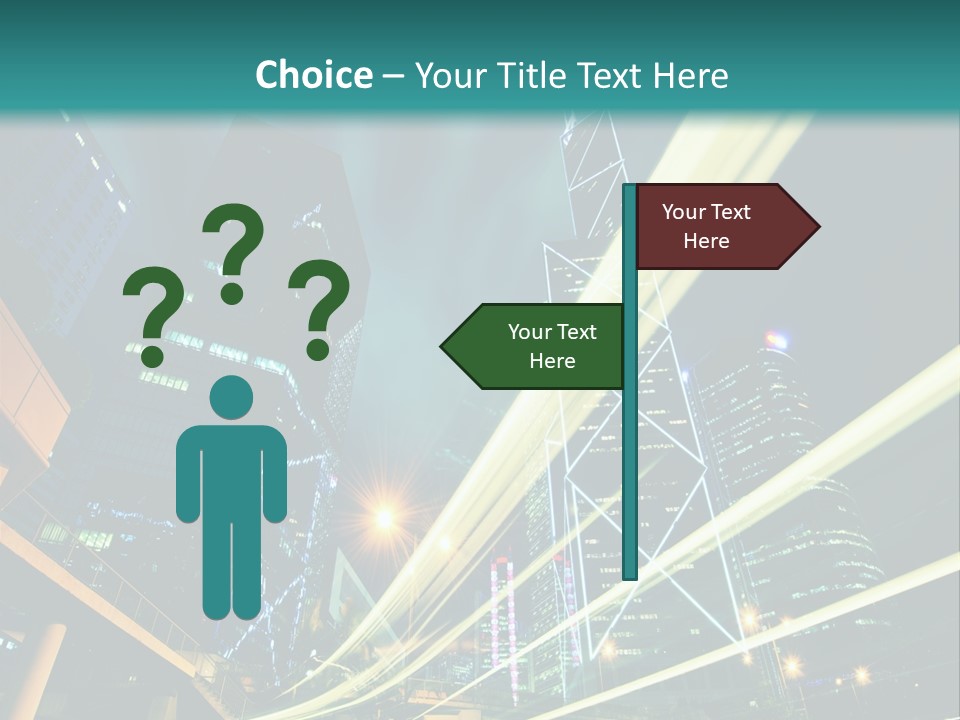 Hong Urban Line PowerPoint Template