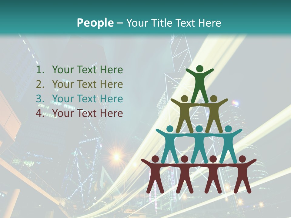 Hong Urban Line PowerPoint Template