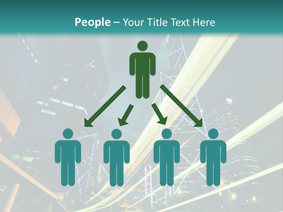 Hong Urban Line PowerPoint Template