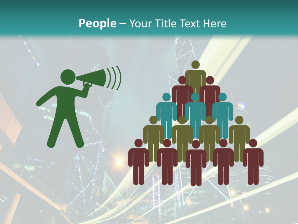 Hong Urban Line PowerPoint Template