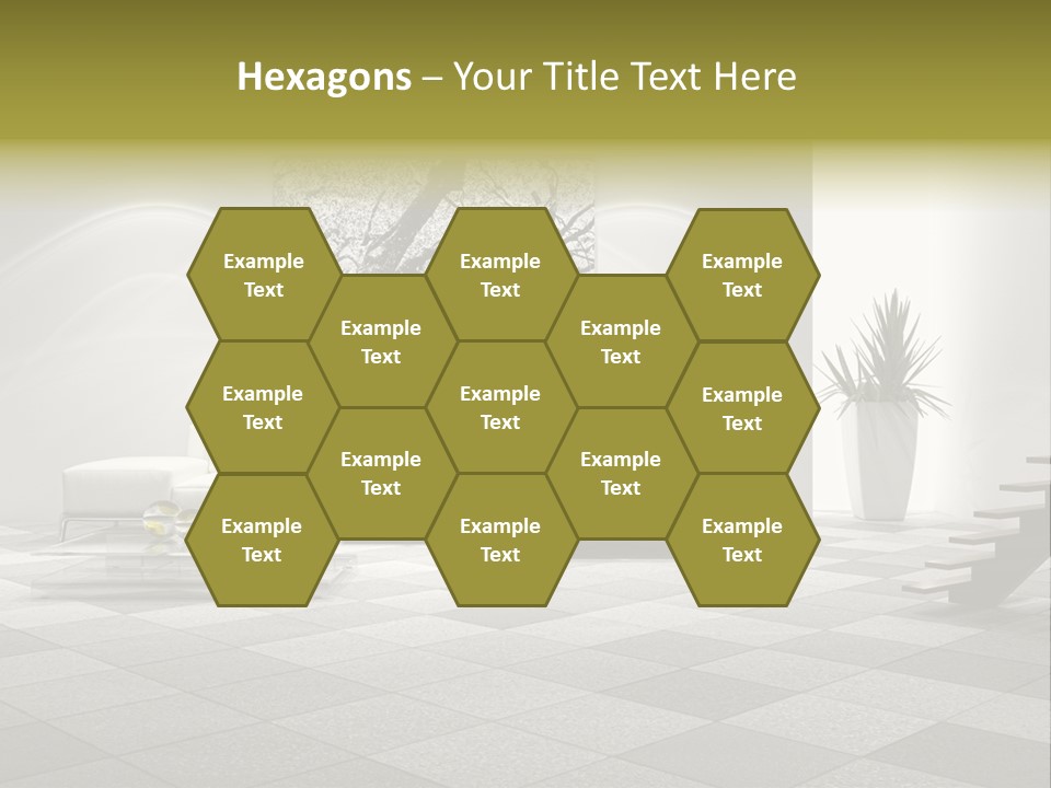 Luce Pavimento Libri PowerPoint Template