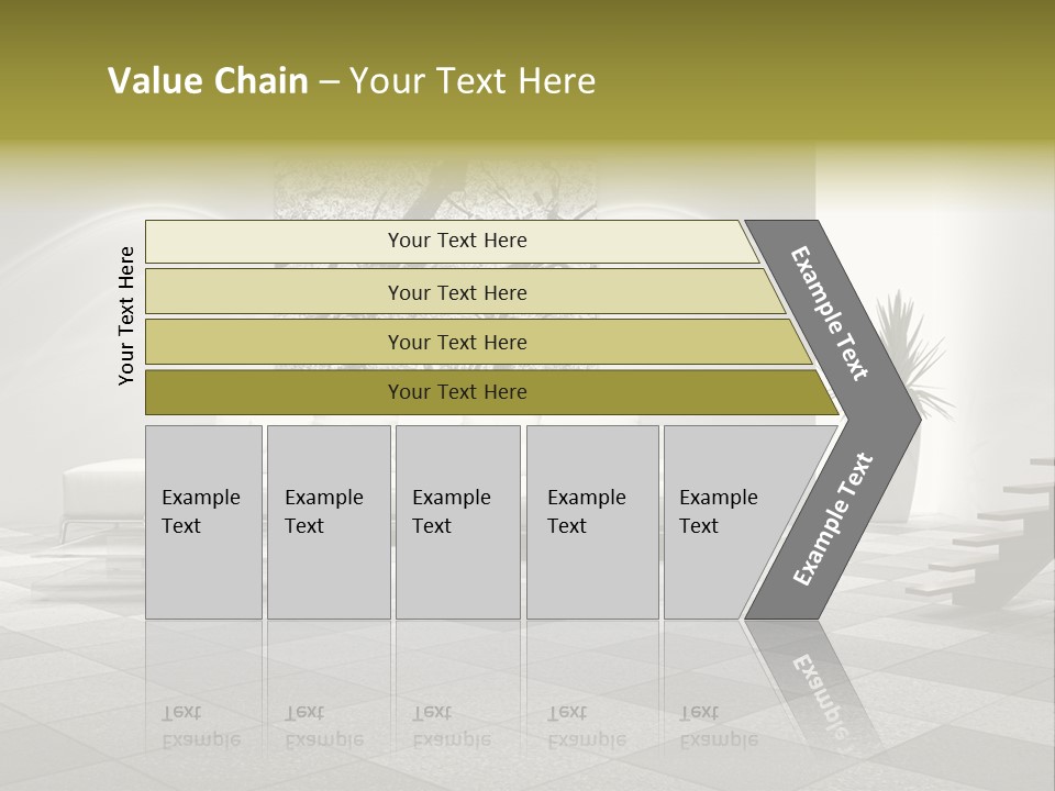 Luce Pavimento Libri PowerPoint Template