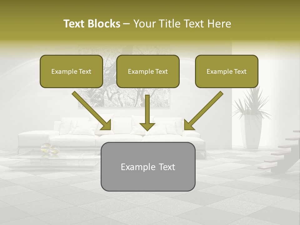 Luce Pavimento Libri PowerPoint Template
