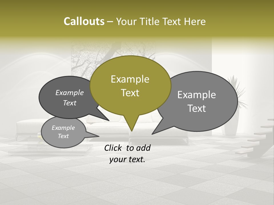 Luce Pavimento Libri PowerPoint Template