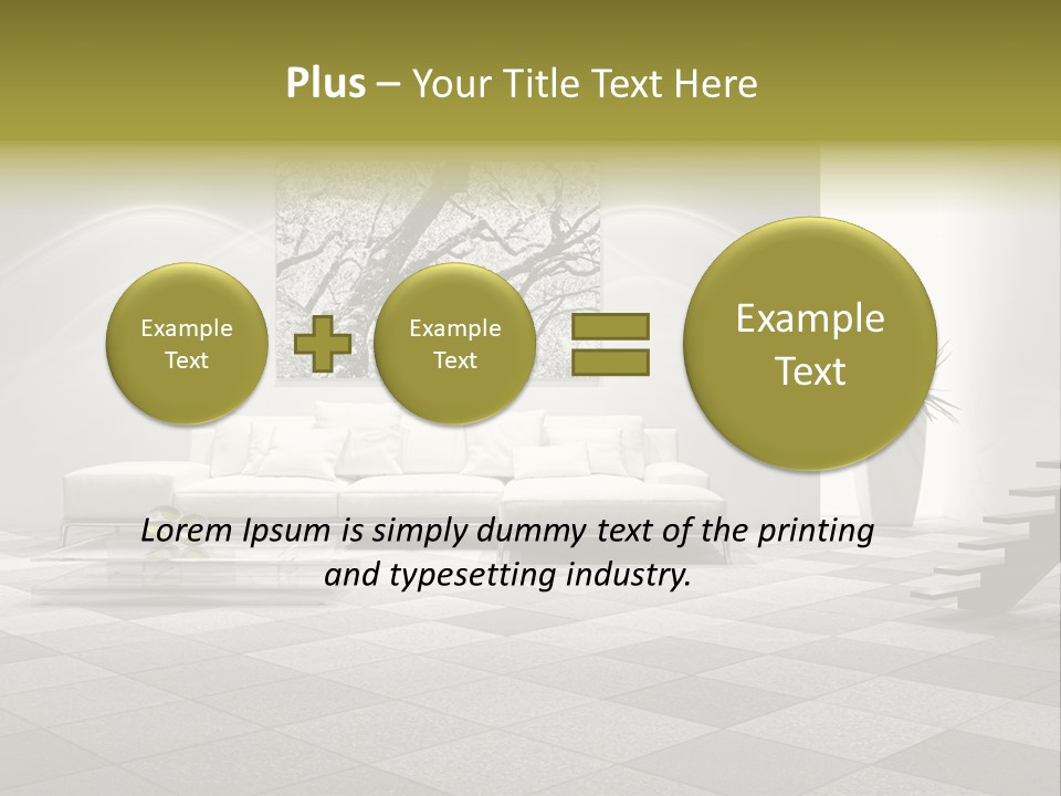 Luce Pavimento Libri PowerPoint Template