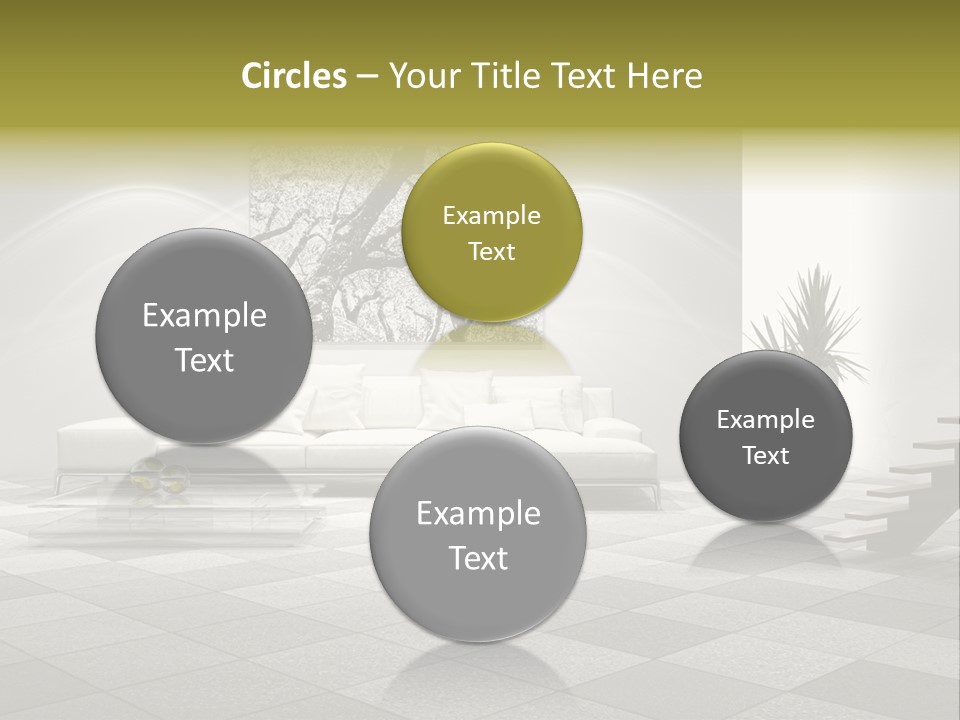 Luce Pavimento Libri PowerPoint Template