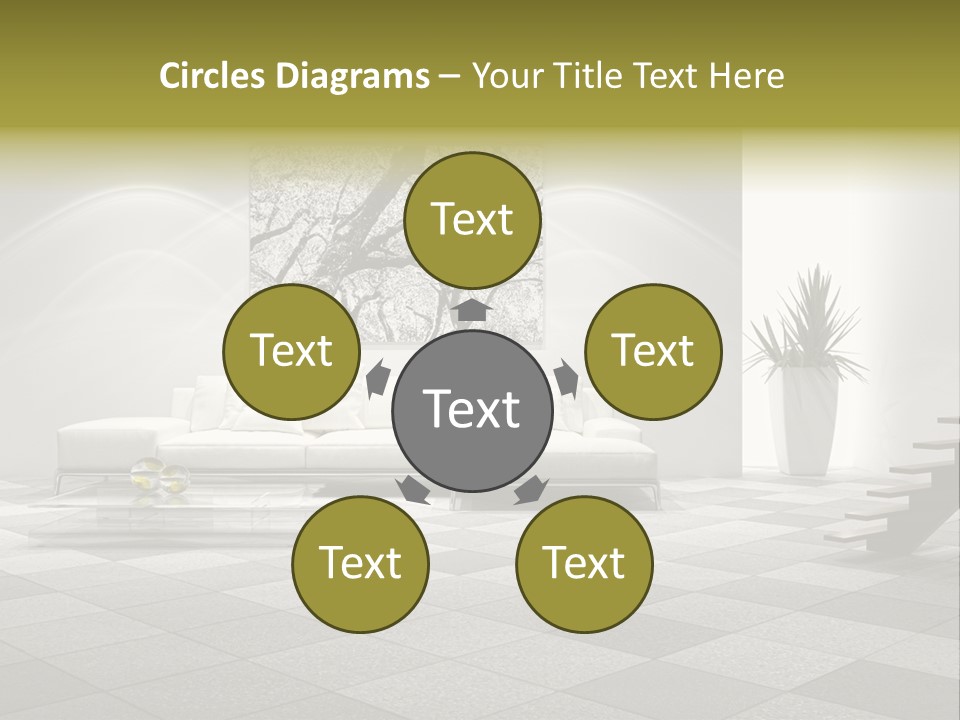 Luce Pavimento Libri PowerPoint Template