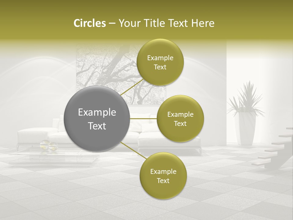 Luce Pavimento Libri PowerPoint Template