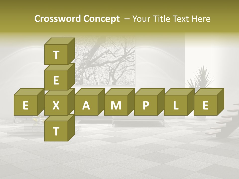 Luce Pavimento Libri PowerPoint Template