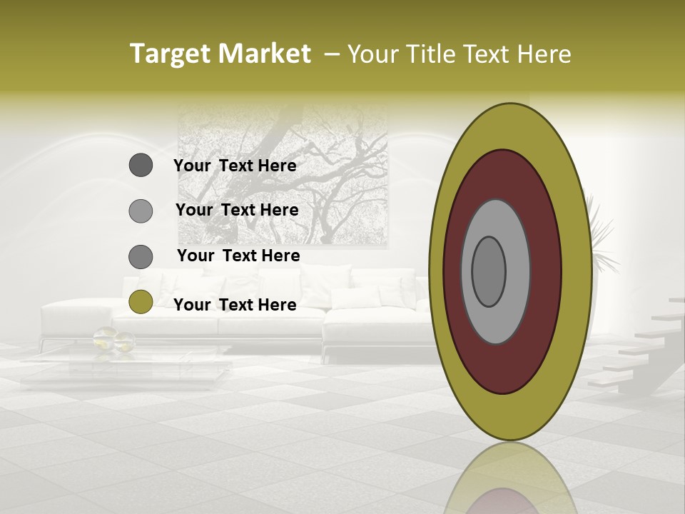 Luce Pavimento Libri PowerPoint Template