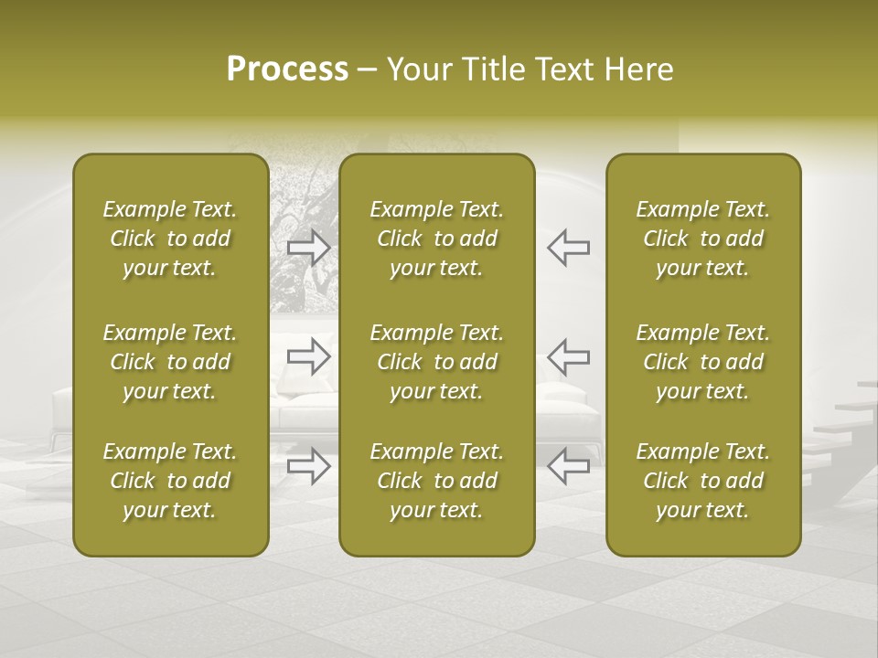 Luce Pavimento Libri PowerPoint Template
