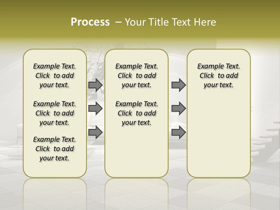 Luce Pavimento Libri PowerPoint Template