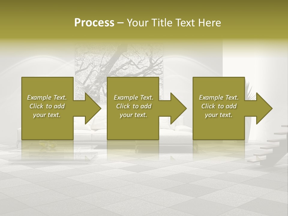 Luce Pavimento Libri PowerPoint Template