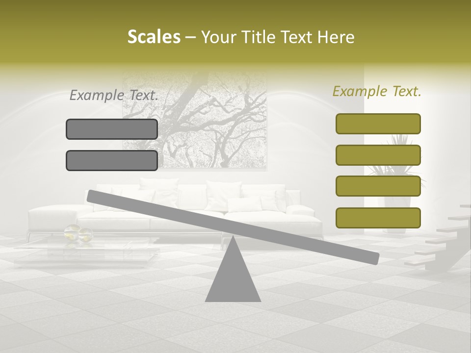 Luce Pavimento Libri PowerPoint Template