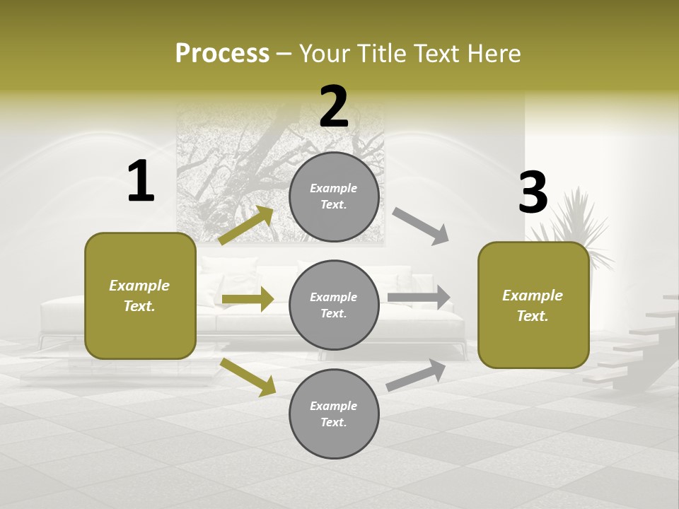 Luce Pavimento Libri PowerPoint Template