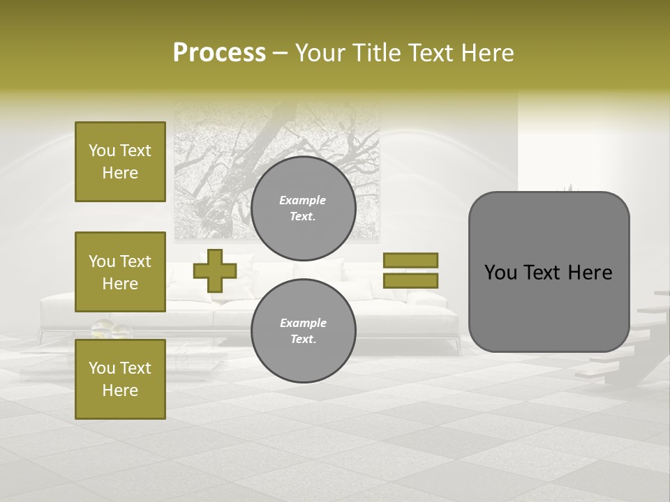 Luce Pavimento Libri PowerPoint Template