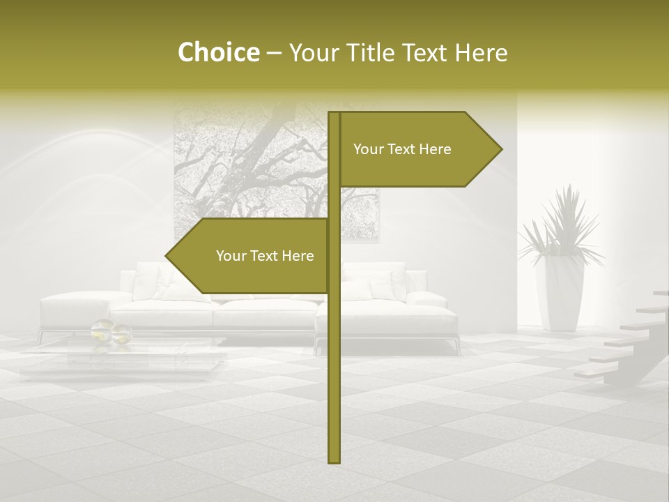 Luce Pavimento Libri PowerPoint Template