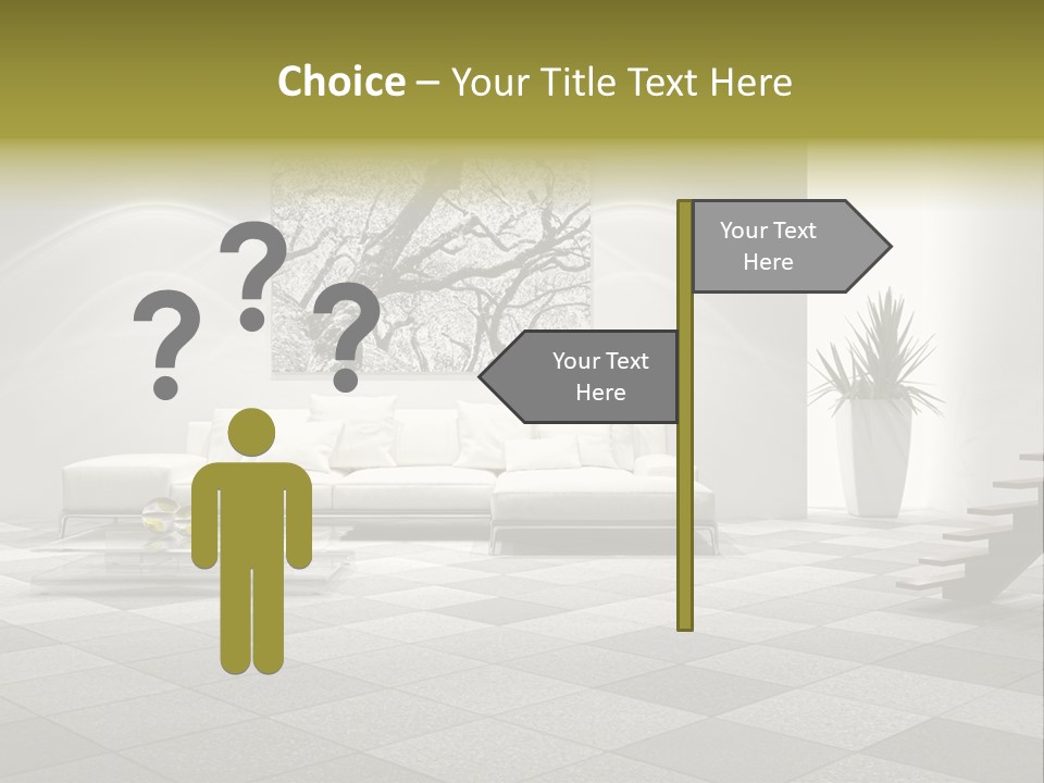 Luce Pavimento Libri PowerPoint Template