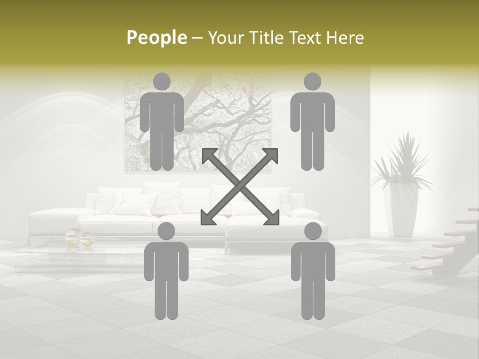 Luce Pavimento Libri PowerPoint Template