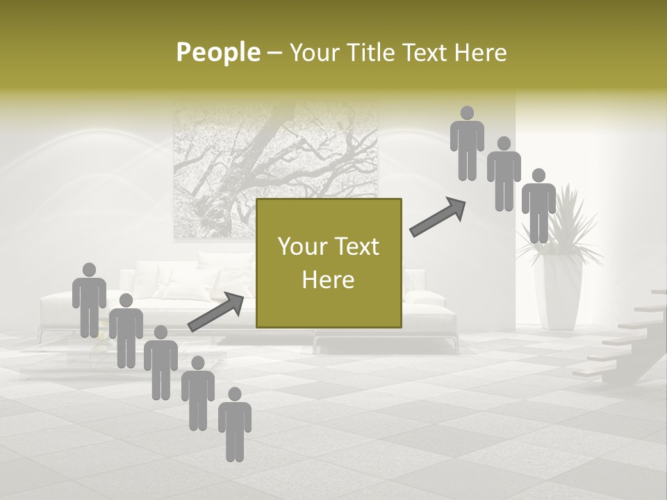 Luce Pavimento Libri PowerPoint Template