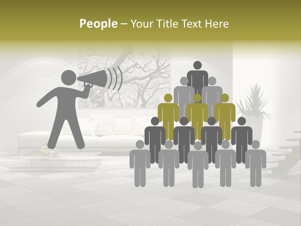 Luce Pavimento Libri PowerPoint Template